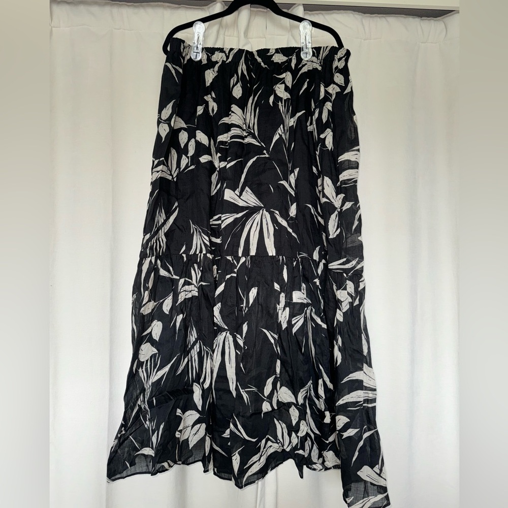 NWT Banana Republic Ramie Maxi Skirt